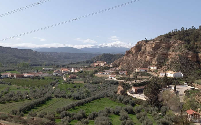 Walk with Camino de Santiago Guadix Granada